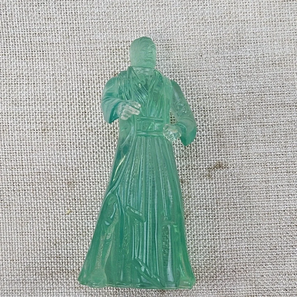 Kenner Star Wars Obi-Wan Kenobi 3.75 Power of the Force Spirit Green 1997 Figure